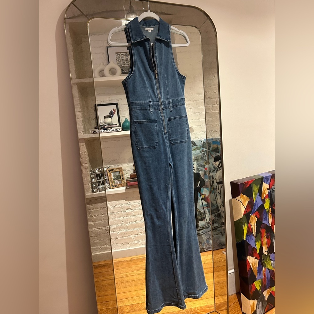 Weworewhat denim jumpsuit - size 2